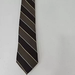 Englische Lederkrawatten Herren Krawatte klassisch 57" mehrfarbig braun RN#18446 - Bild 1 von 9