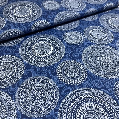 Connecting Threads Symphony of Blues Cartouche 4631 Patriot Blue Jenni Calo 2014 - Image 1 of 4