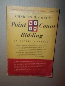 Point Count Bidding In Contract Bridge by charles h goren Simon & Schuster 1959 - Picture 1 of 2
