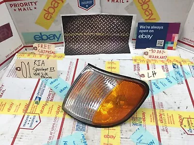 01-02 KIA SPORTAGE FRONT LEFT DRIVER SIDE CORNER LIGHT LAMP OE! - Image 1 of 4