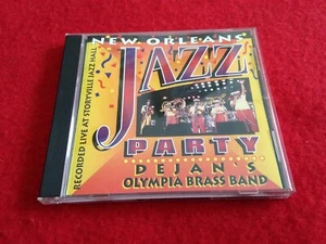 DEJAN'S OLYMPIA BRASS BAND NEW ORLEANS JAZZ PARTY LIVE NEAR MINT 1991 JAZZ CD - Picture 1 of 4