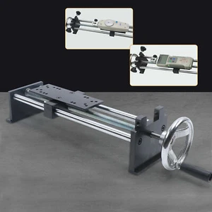 Manual Horizontal Force Gauge Test Stand Push-pull Force Meter HLA Spiral Rack - Picture 1 of 11