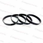 4x Spigot Rings 74,1 Mm - 72,6 Mm Conversion For Alloy Wheels