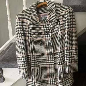Vintage / Retro Marvin Richards Wool Coat ***VERY SNAZZY***SIZE LARGE - Picture 1 of 13