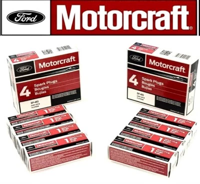 8 MOTORCRAFT SP-493 PLATINUM AGSF32PM SPARK PLUGS FORD F-150 4.6L / 5.4L V8 - Image 1 of 4