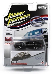 2022 Johnny Lightning MiJo *MUSCLE CARS USA* SCHWARZ 1996 Chevrolet Impala SS Neu in Verpackung - Bild 1 von 1