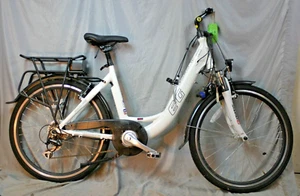 2012 EG Athens 250 Eco Elektrisch Bike E-Bike 18.5" Large VBrake Hybrid US - Picture 1 of 19