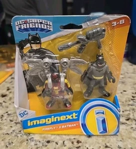 Imaginext DC Super Friends - FIREFLY & BATMAN Action Figure Set  - Picture 1 of 7
