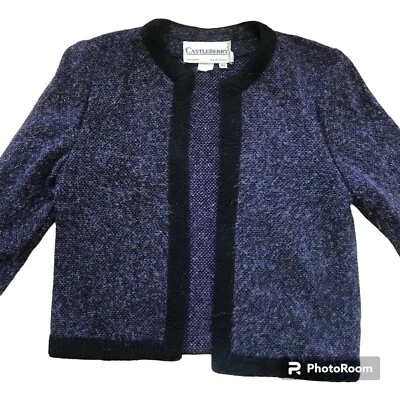 Vintage Castleberry Skirt Set Purple - Image 1 of 4