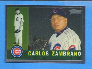 Topps Heritage 2009 cromo #C91 Carlos Zambrano Cubs 1528/1960 - Imagen 1 de 1