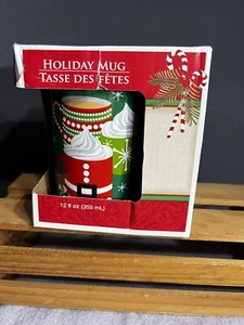 Holiday Christmas Mug 12 fl Ounces (350 mL) Microwave Safe | Dishwasher Safe - Picture 1 of 9