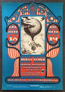 FD-35 Poster Daily Flash Quicksilver Messenger Service Country Joe Avalon 1966 - Bild 1 von 5