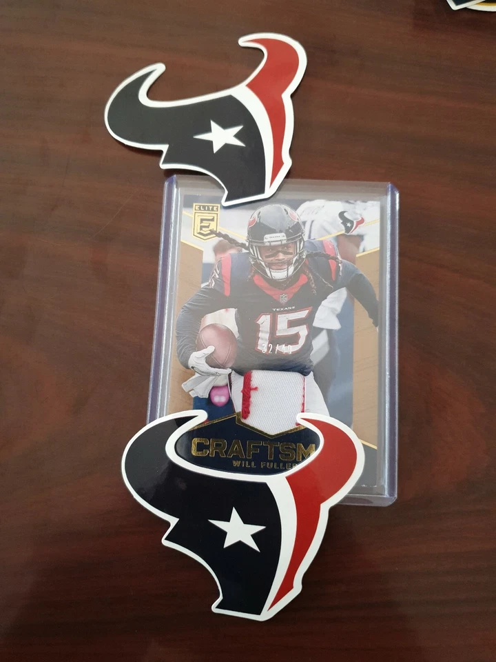 2 of Houston Texans themed Car Decal Sticker quality NFL collectable  - Image 1 of 1