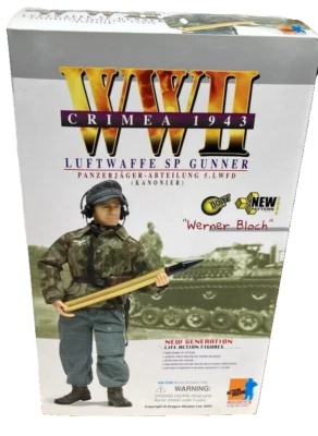 1.6 DRAGON WW2 Figurine "Werner BLOCH" Tankiste allemand Luftwaffe NEUF&RARE - Photo 1/4