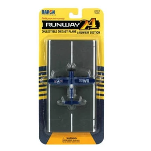 Daron Runway24 Diecast Metal Toy with Runway - F4U Corsair USMC - Picture 1 of 1