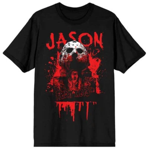 Friday the 13th Jason Voorhees Men's T-Shirt, Black - Picture 1 of 1