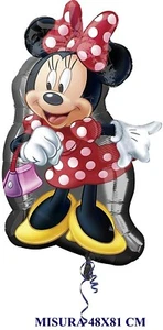 MINNIE PALLONCINO SUPERSHAPE FOIL BALLON DISNEY XL MISURA 48X81 CM - Foto 1 di 1