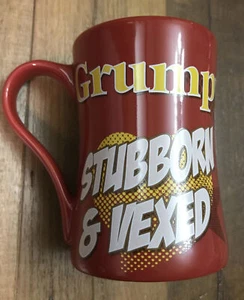 Disney Store Grumpy Stubborn & Vexed Mug Cup Snow White & The Seven Dwarfs Mug - Picture 1 of 9