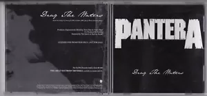 PANTERA Drag the Waters Promo CD Single 1996 USA neuwertig - nie gespielt - Bild 1 von 2