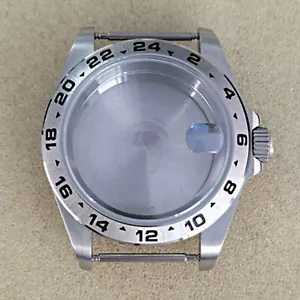 39 mm Stahlgehäuse Vergrößerungsglas Umbau Zubehör für NH34/35/36 Uhrwerk - Bild 1 von 5