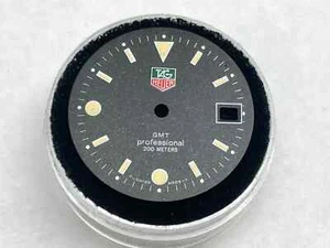 OEM Tag Heuer 28mm Dial Lume Date @ 3 GMT Professional 200 Meters ETA 805.161 - Picture 1 of 3