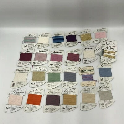 24 Rainbow Gallery Embroidery Thread Grandeur Splendor Flair Etc  - Image 1 of 4