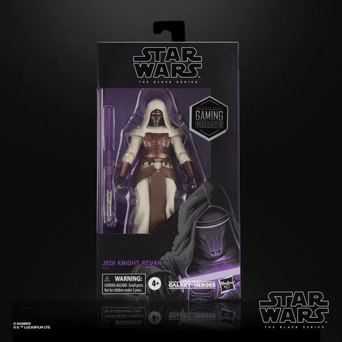 Star Wars Black Series 6" Jedi Knight Darth Revan Gaming Greats Sealed KOTOR New Cover