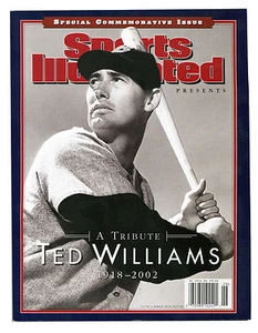 2002 TED WILLIAMS BOSTON RED SOX SPORTS ILLUSTRATED COMMEMORATIVE MAGAZINE - Picture 1 of 1