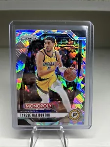 2024-25 Panini Prizm NBA Monopoly Tyrese Haliburton #58 White Cracked Ice SP - Picture 1 of 2