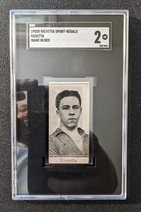 1920s Helvetia Sport-regalo Virginio Rosetta RC SGC 2 NONE Higher 1925 Name Red - Picture 1 of 5