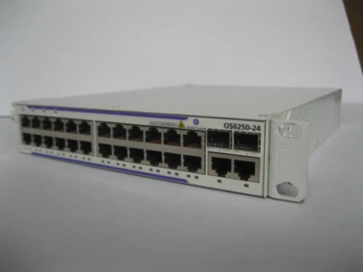 Alcatel OS6250-24 902908-90 24x 10/100Base-T configurable RJ-45 ports Switch AC  - Image 1 of 4
