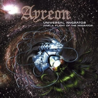 Ayreon Universal Migrator Part II Flight Of The Migrator 2LP Gold Vinyl 2012 - Image 1 of 4