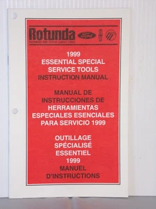 Folleto de instrucciones Ford Special Tools 1999 para TKIT-1999S-FLM/LT - Imagen 1 de 1