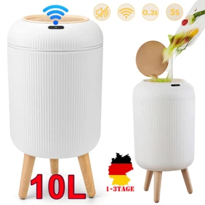 10L Automatik Mülleimer mit Smart Sensor Küche Abfallbehälter ABS Mülleimer DE - Bild 1 von 13