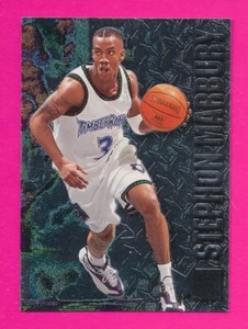 NM+ STEPHON MARBURY ROOKIE 1997 FLEER METAL #109 VINTAGE NBA STARBURY TPHLC-5034 - Picture 1 of 2