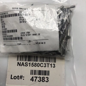 (92) 3V Fasteners Aerospace Bolts NAS1580C3T13 10-32, 1 3/16” Long - Picture 1 of 6