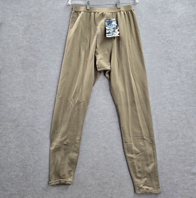 Pantalones del Ejército Hombres M Caqui Polartec Power Dry Pantalones Agua Fría Capa Base Térmica Foto 1 de 4