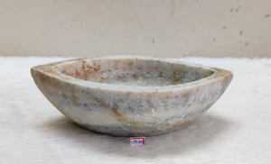 Antique Handmade Marble Stone Medicine Mortar Stoneware Collectible STO347 - Picture 1 of 6