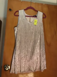 Top elástico para mujer Eloquii talla 18w brillante - Imagen 1 de 6