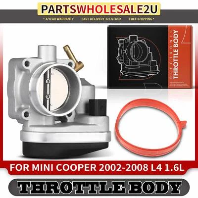 Conjunto de carrocería de acelerador electrónico para Mini R53 R52 Cooper 2002 2003-2008 L4 1,6 L Foto 1 de 4