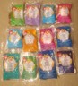 McDonalds Happy Meal 1999 Ty Teenie Beanie Babies 1-12 Complete Set McDonald's
