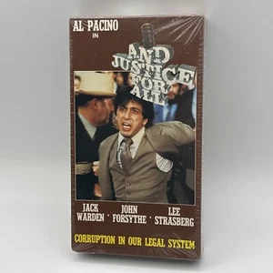 And Justice for All 1979 VHS Goodtimes 1989 Video Tape Al Pachino SEALED NOS - Picture 1 of 7