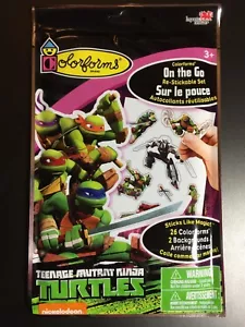 COLORFORMS TEENAGE MUTANT NINJA TURTLES BRAND NEW ON THE GO PACK - Picture 1 of 2