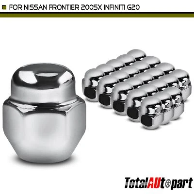 24pcs M12-1.25 Wheel Lug Nut for Nissan Quest Rogue Titan Infiniti Front & Rear - Image 1 of 4
