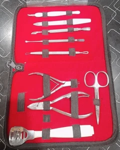 Tagliaunghie Cura Unghie Salone di Bellezza Qualità Professionale Kit di 9PZ Offerta - Foto 1 di 5