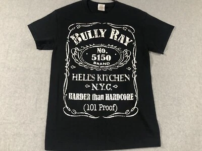 Camisa Bully Ray TNA Wrestling Hells Kitchen Whisky Pequeña Negra Bubba Dudley Foto 1 de 4