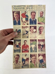 40s FULL SET FOOTBALL INTERNATIONALS~SUNNYVALE/BAILEY'S AGENCIES~CIGARETTE CARDS - Picture 1 of 5
