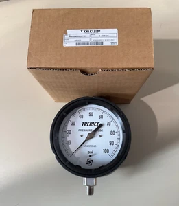 Manómetro Trerice NOS 0-100 psi 450SS4502LA110 450SS Hecho en Alemania - Imagen 1 de 7