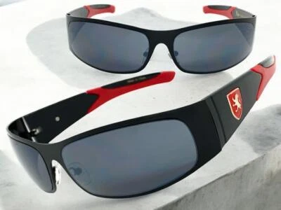 Gafas de sol contemporáneas elegantes modernas envolventes deportivas estilo moderno lentes oscuras para hombre Foto 1 de 4