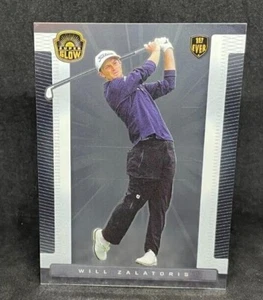 2021 Super Glow Inaugural First 1st Ever Will Zalatoris Silver Base #8 RC Rookie - Picture 1 of 1